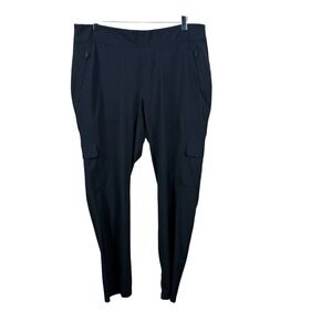 Athleta Pants Women's Size 16T Chelsea Cargo Black 16